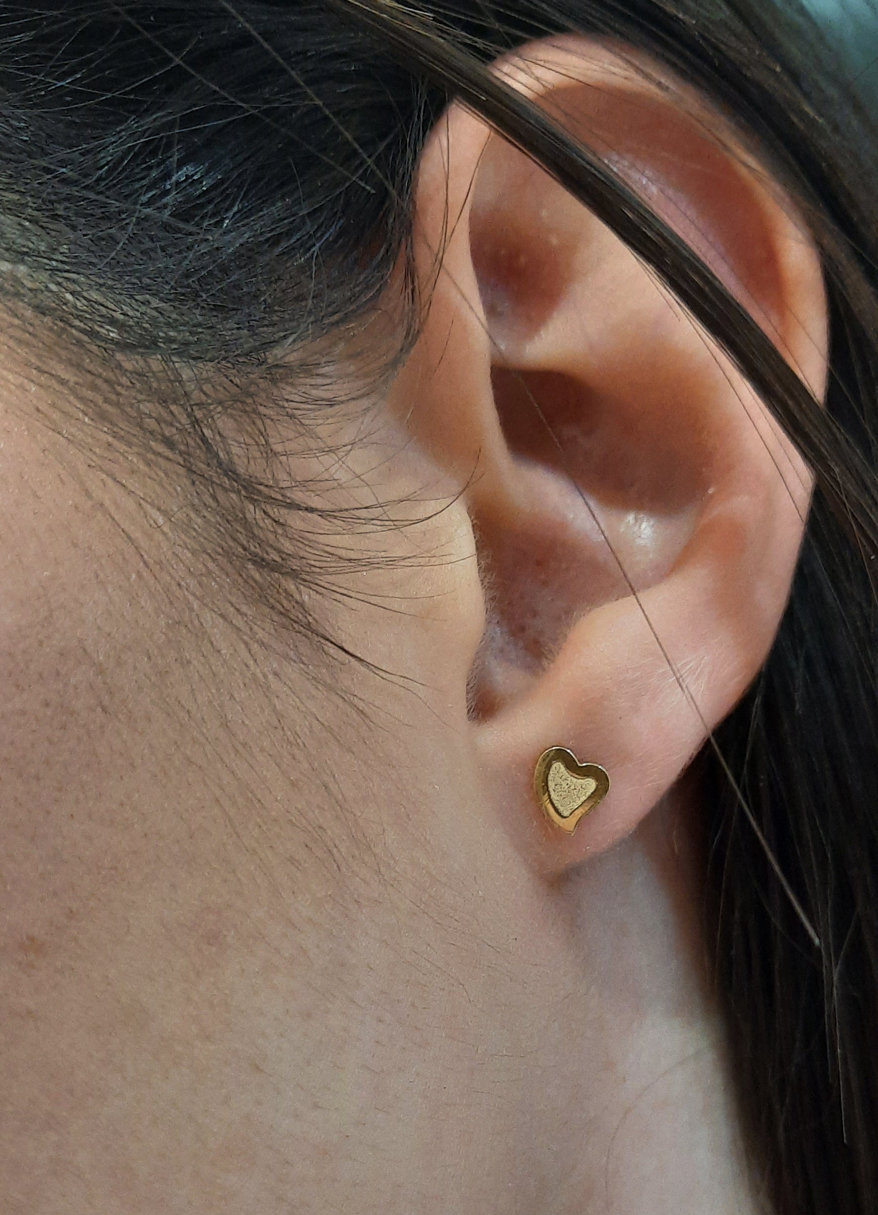 Orecchini in oro Cuore