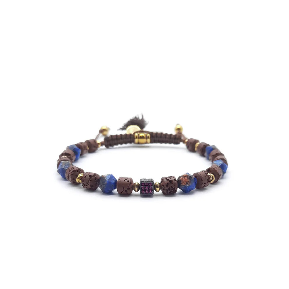 TaRa Keval Bracciale Pietra Argento 925%