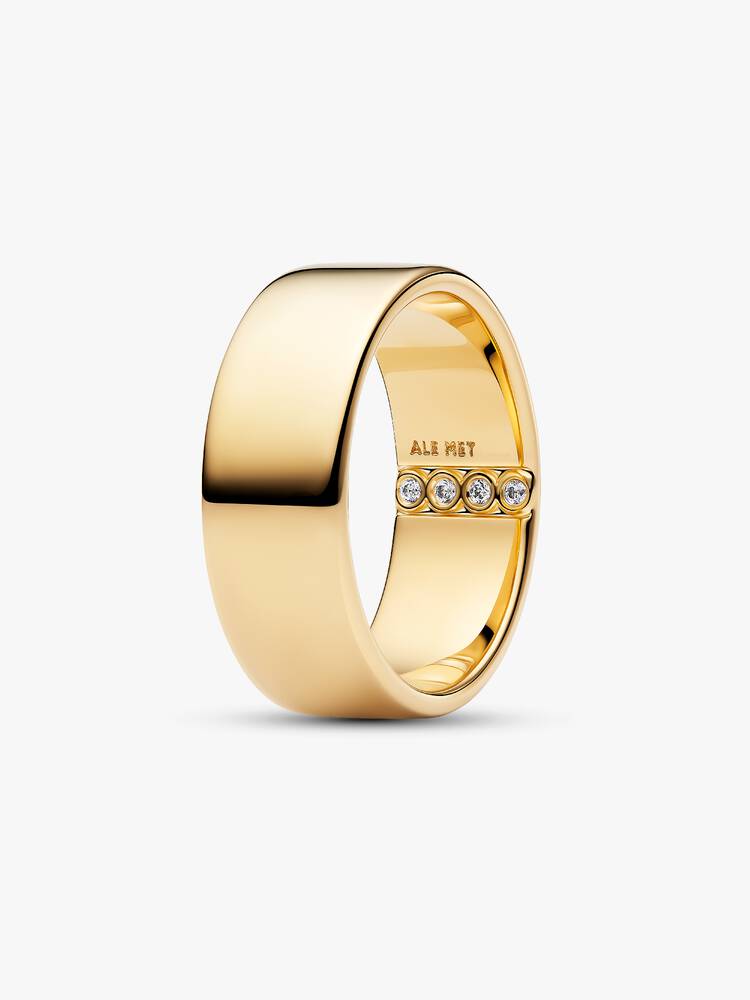 Pandora Anello Fascia Larga Incisibile