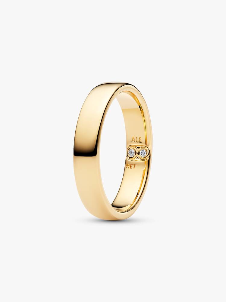 Pandora Anello Fascia Stretta Incisibile