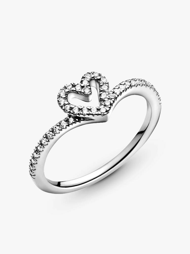 Pandora Anello Cuore Desiderio Scintillante