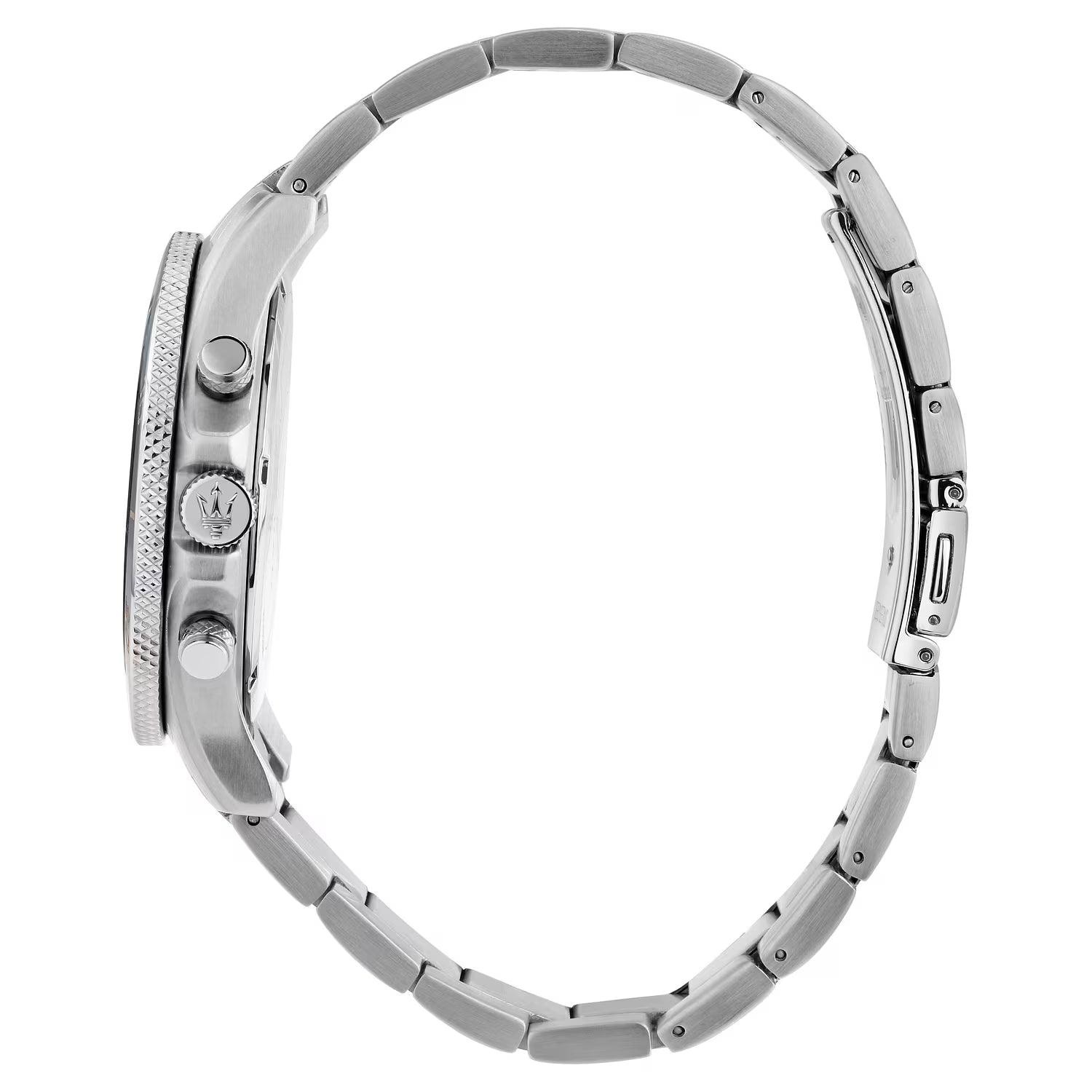 Maserati Competizione – Orologio Uomo Cronografo 43mm Acciaio Silver