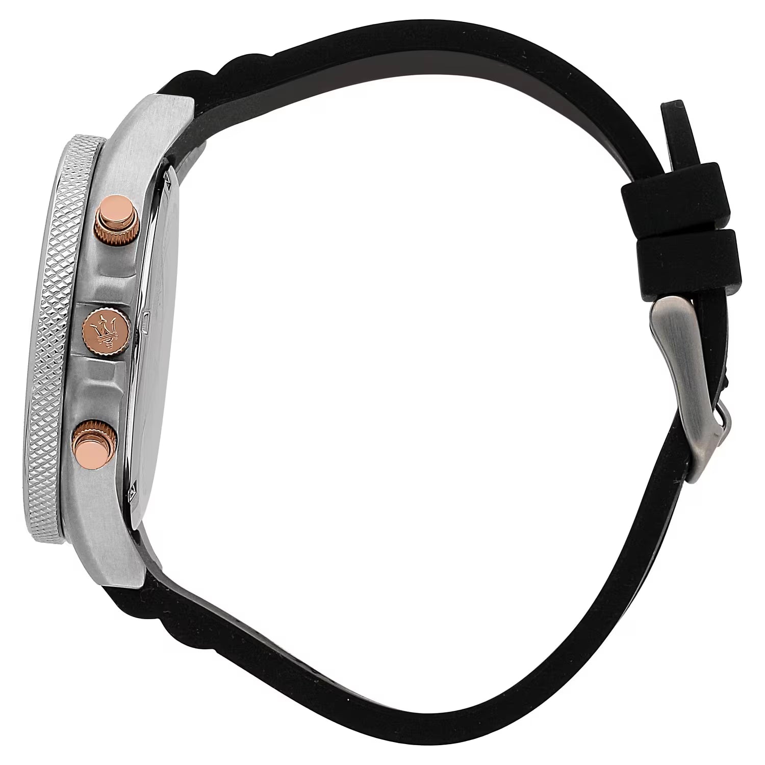 Maserati Sfida – Orologio Uomo 44mm Cassa Nera Cinturino Plastica