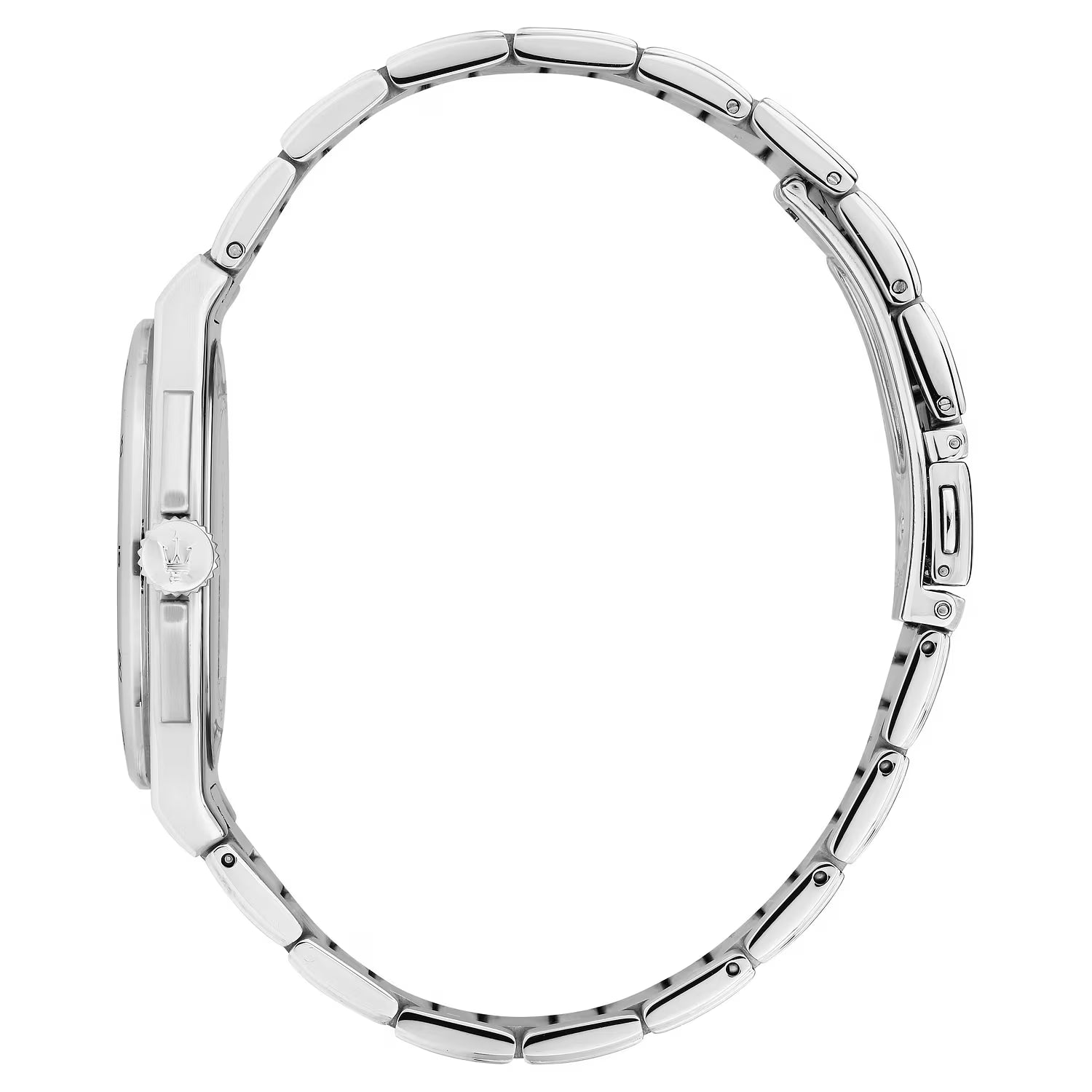 Maserati Velocità Slim – Orologio Uomo Tempo e Data Acciaio Silver