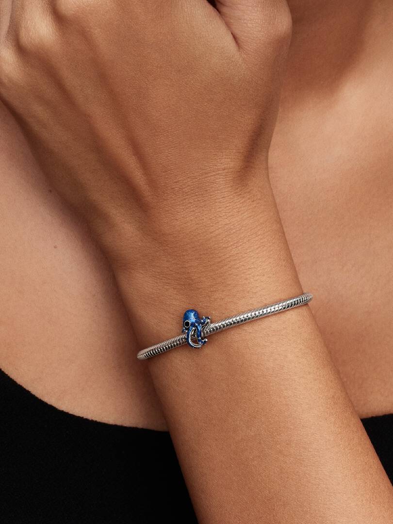 Pandora Charm Polpo Blu