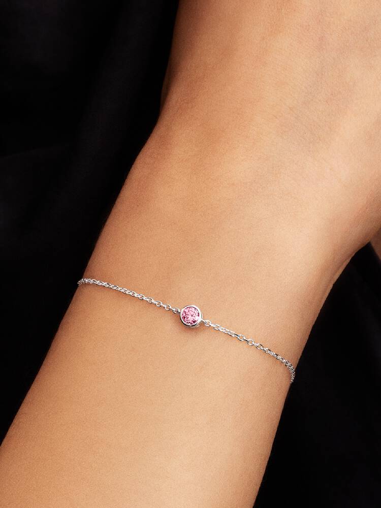 Pandora Bracciale Era Bezel con Diamante Creato in Laboratorio