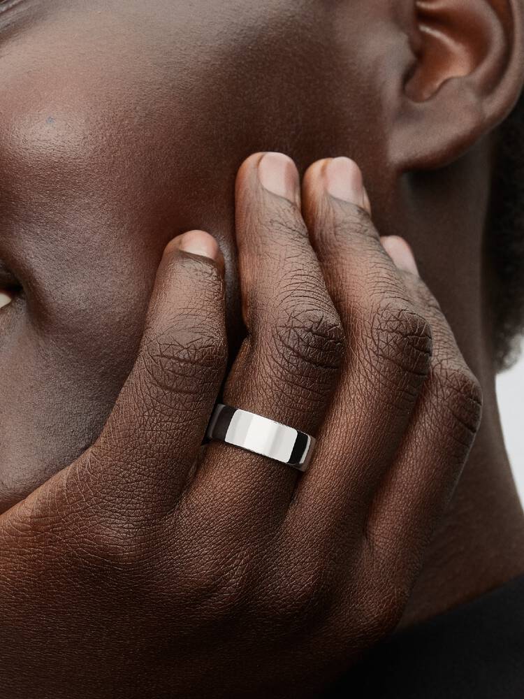 Pandora Anello Fascia Larga Incisibile