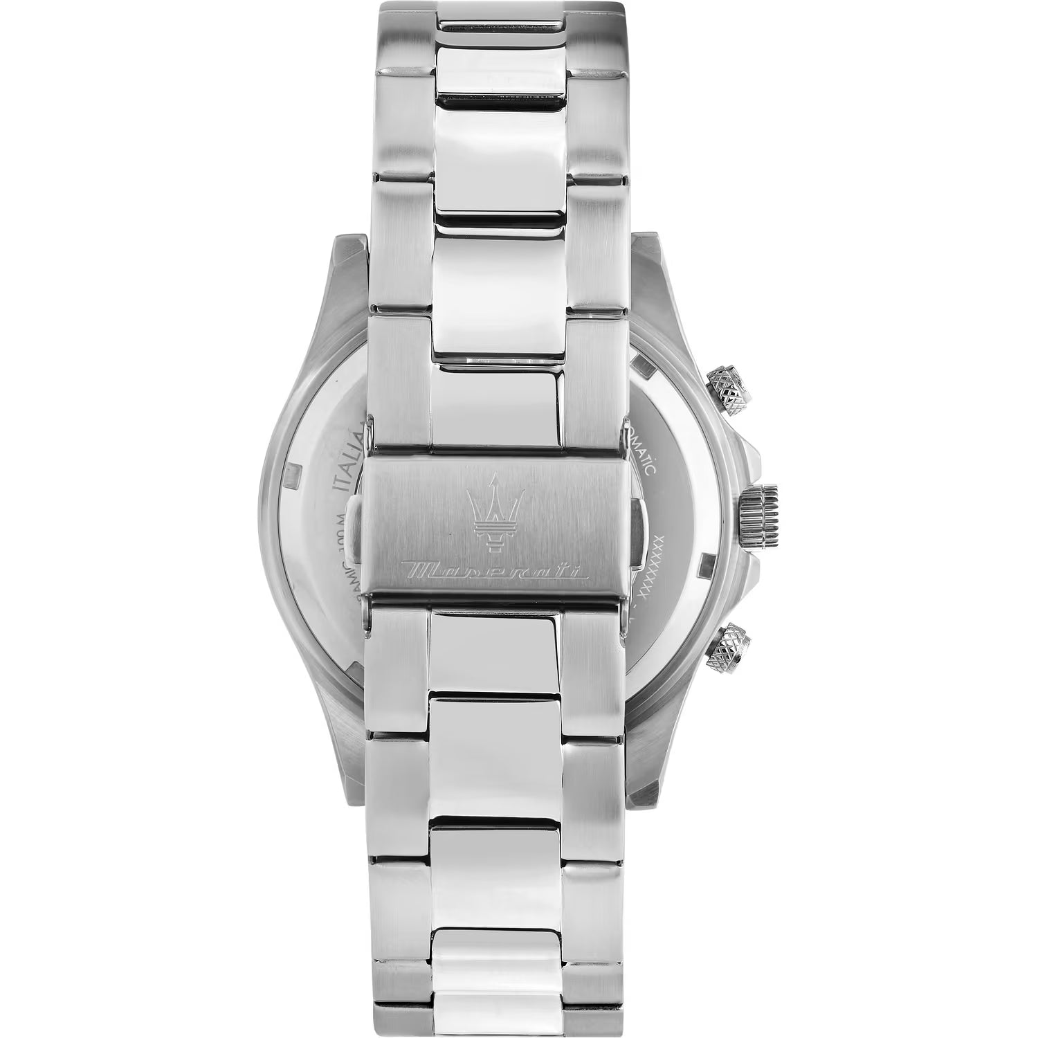Maserati Competizione – Orologio Uomo Cronografo 43mm Acciaio Silver