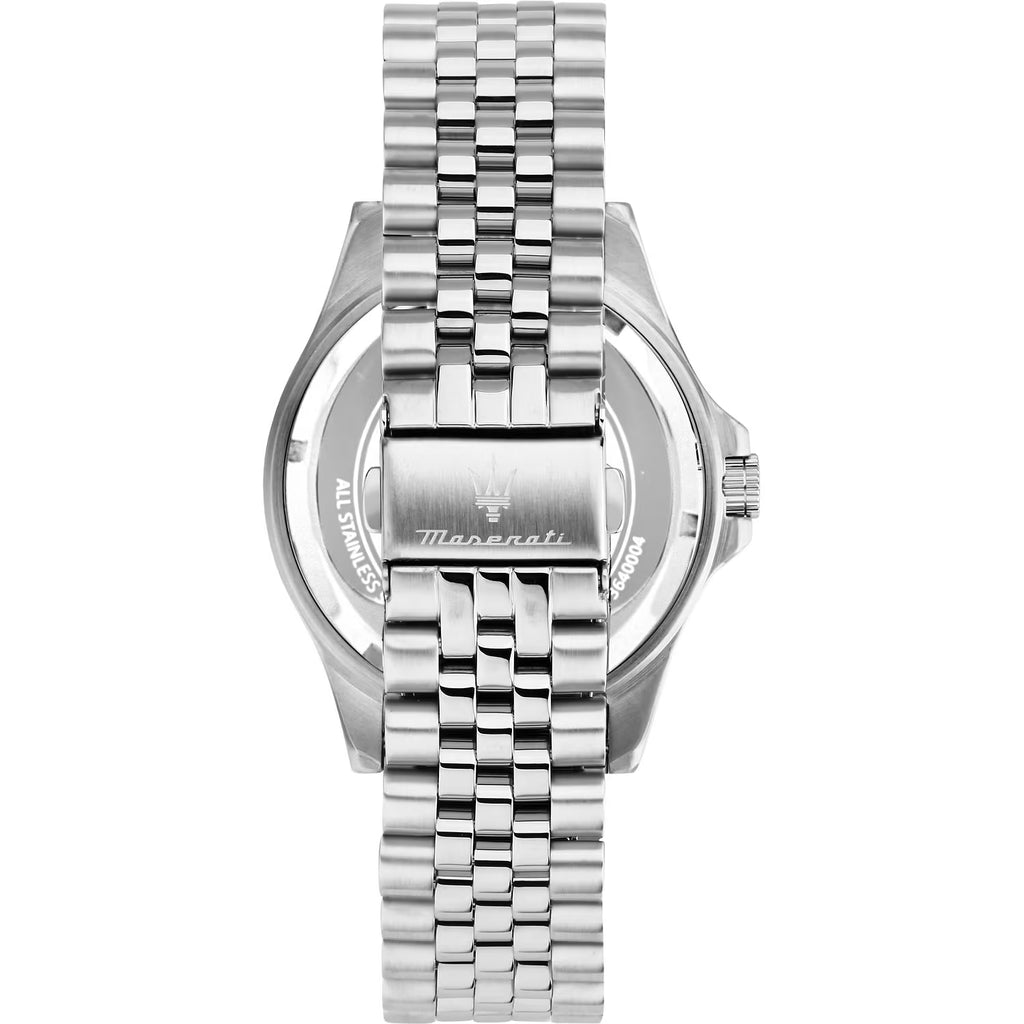 Maserati Sfida – Orologio Uomo Tempo e Data Acciaio Silver