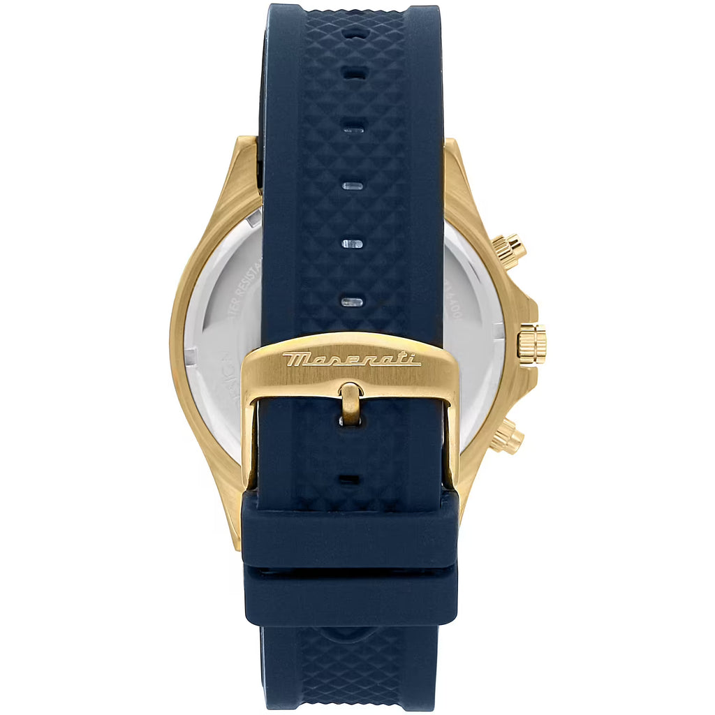 Maserati Sfida – Orologio Uomo Cronografo Blu Cinturino Plastica