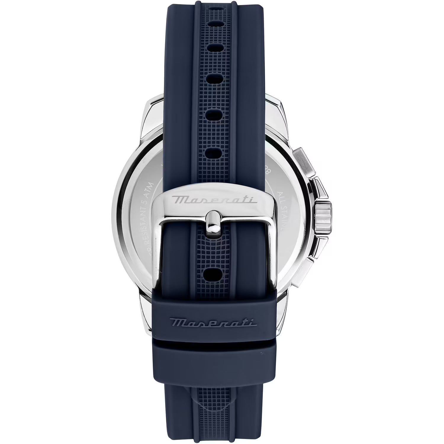 Maserati Successo – Orologio Uomo Cronografo Silver Cinturino Poliuretano Blu