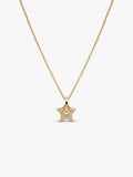 Pandora Collana Talisman Stella in Oro 14 kt con Diamanti Lab-Grown 0,03 ct