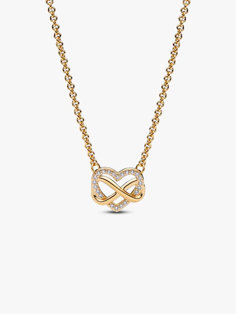 Pandora Collana Cuore Infinito Pietre Luminose