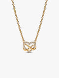 Pandora Collana Cuore Infinito Pietre Luminose
