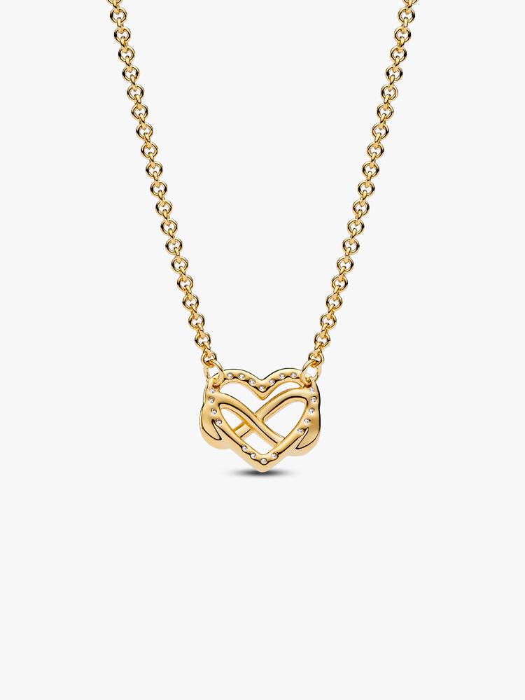 Pandora Collana Cuore Infinito Pietre Luminose