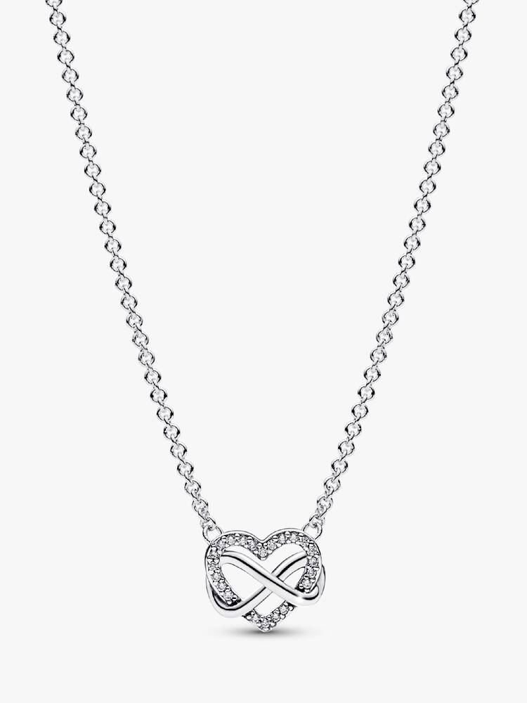 Pandora Collana Cuore Infinito Pietre Luminose