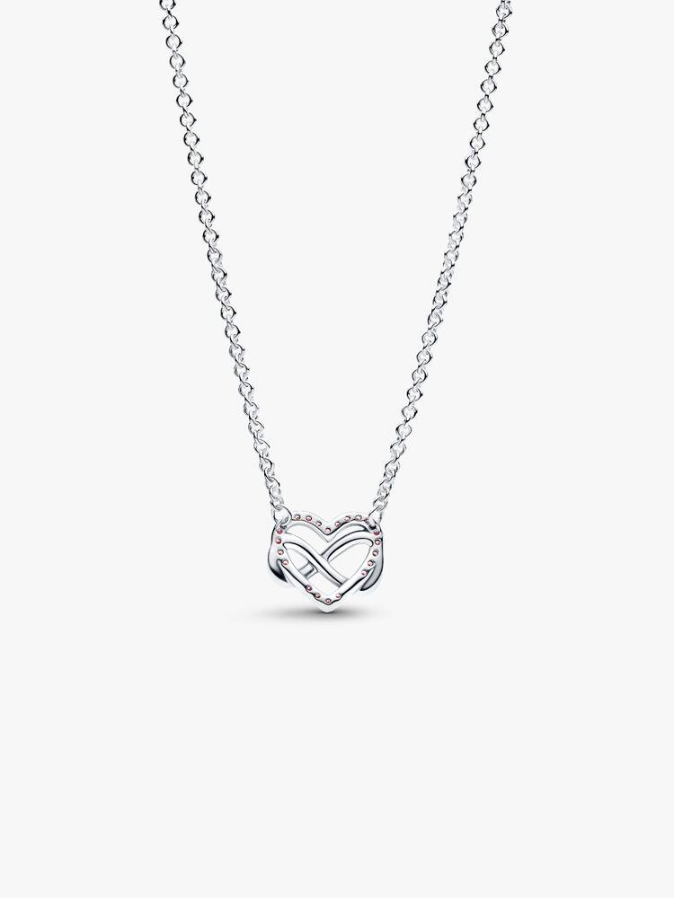 Pandora Collana Cuore Infinito Pietre Luminose