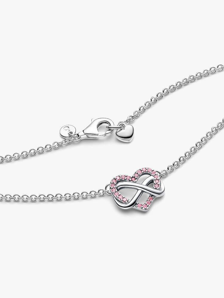 Pandora Collana Cuore Infinito Pietre Luminose