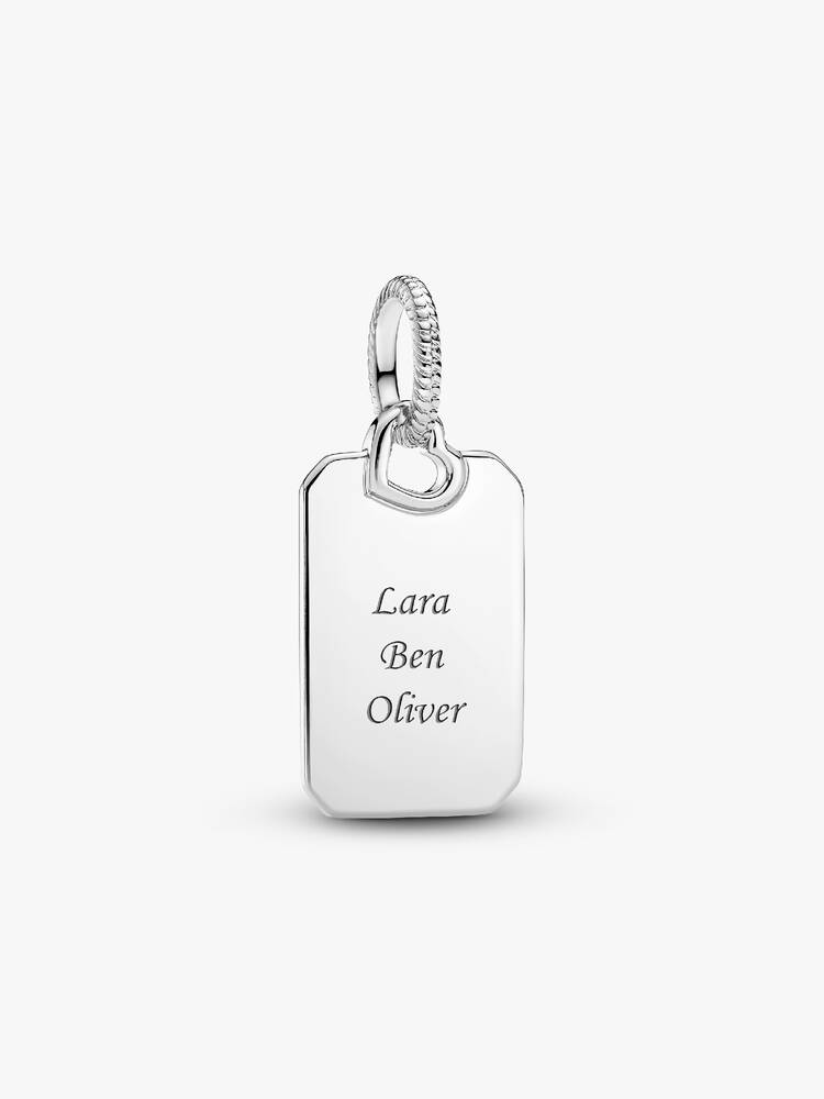 Pendente Rettangolare Personalizzabile