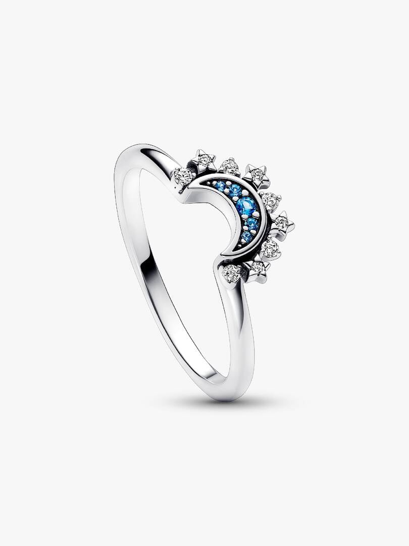 Pandora Anello Luna Pietre Blu