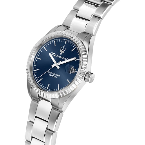 Maserati Competizione – Orologio Uomo Acciaio Silver 43mm
