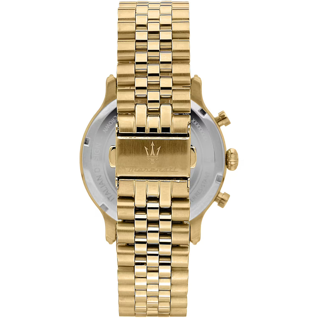 Maserati Epoca – Orologio Uomo Cronografo Gold Bracciale Metallo