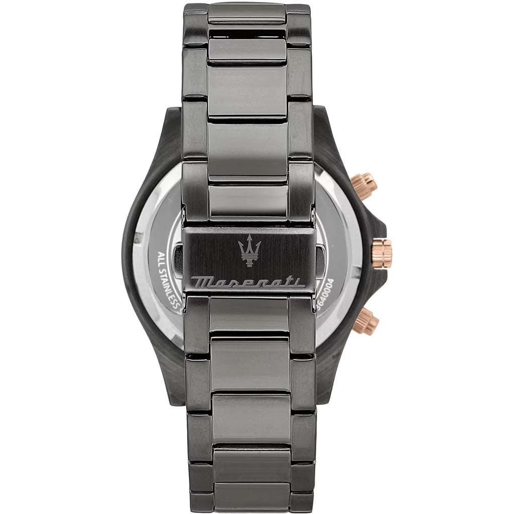 Maserati Sfida – Orologio Uomo Cronografo Bracciale Metallo Grigio