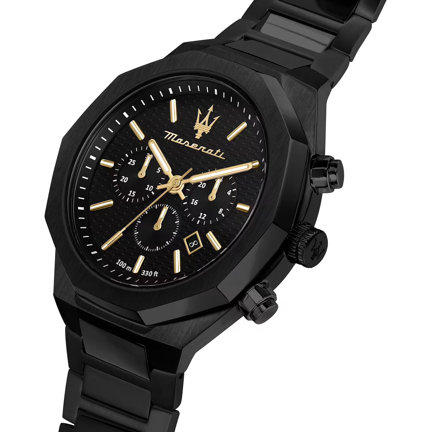 Maserati Sfida – Orologio Uomo Cronografo Bracciale Metallo Grigio (Copia)
