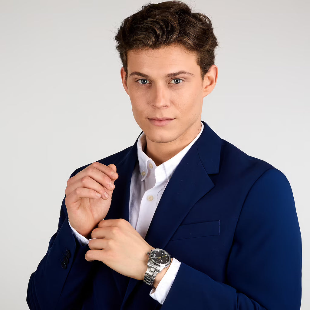 Maserati Successo – Orologio Uomo Tempo e Data Acciaio Silver