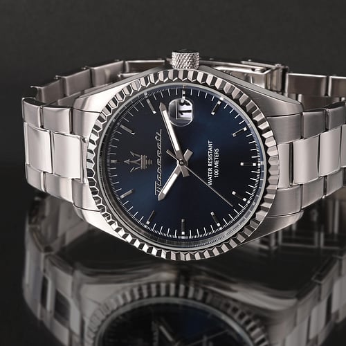 Maserati Competizione – Orologio Uomo Acciaio Silver 43mm