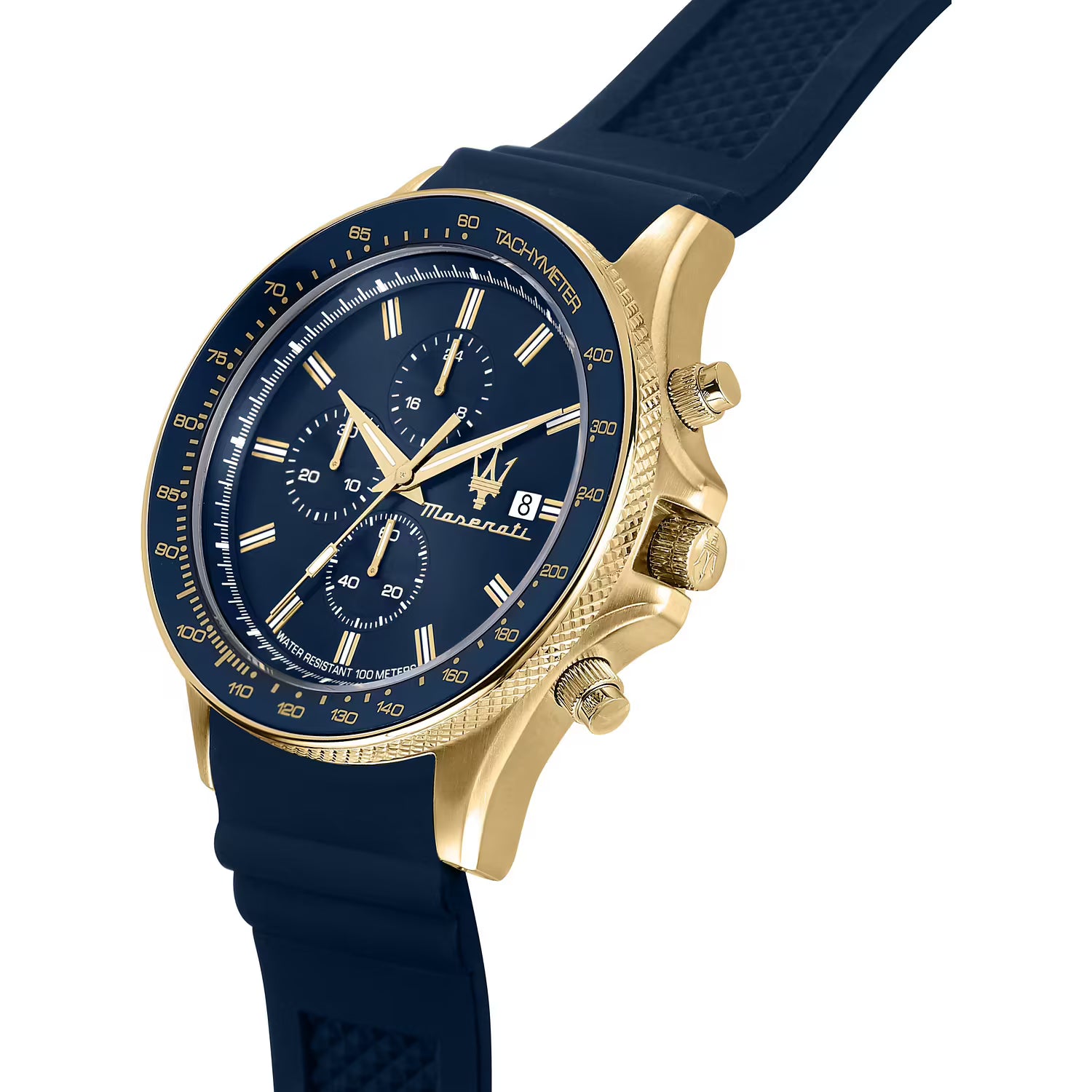 Maserati Sfida – Orologio Uomo Cronografo Blu Cinturino Plastica