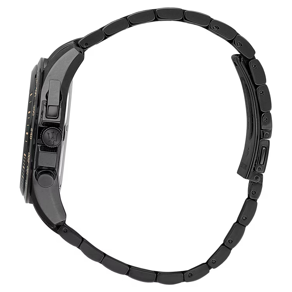 Maserati Traguardo – Orologio Uomo Cronografo Nero Bracciale Metallo