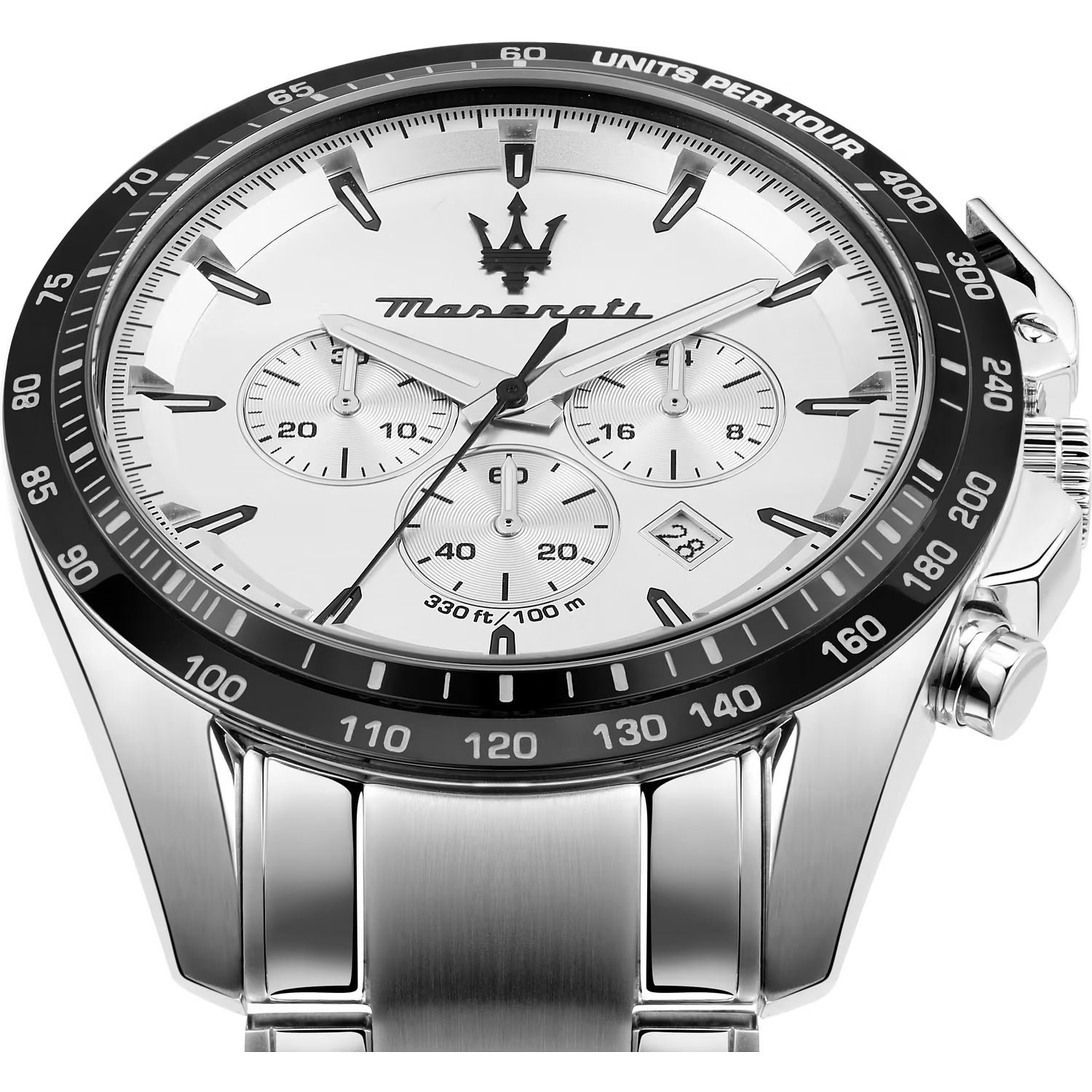Maserati Traguardo – Orologio Uomo Cronografo Silver Bracciale Metallo