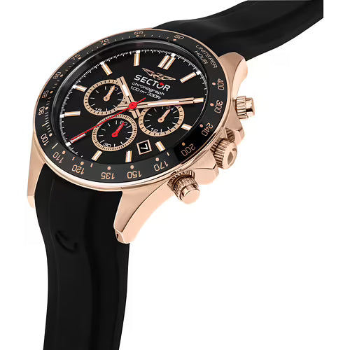 Orologio Cronografo Sector 230 Nero