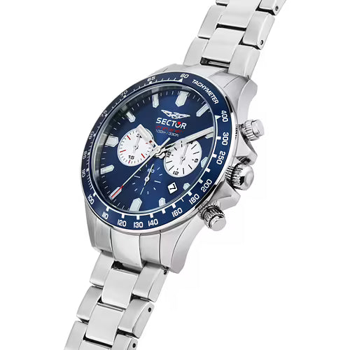 Orologio Cronografo Sector 230 Blu 2 Contatori