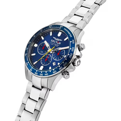 Sector 230 Cronografo Uomo Blu R3273661056