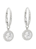 Swarovski Angelic Orecchini Pendenti – Argento con Cristalli