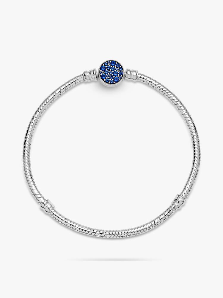 Pandora Bracciale Moments con Chiusura Pietre Blu