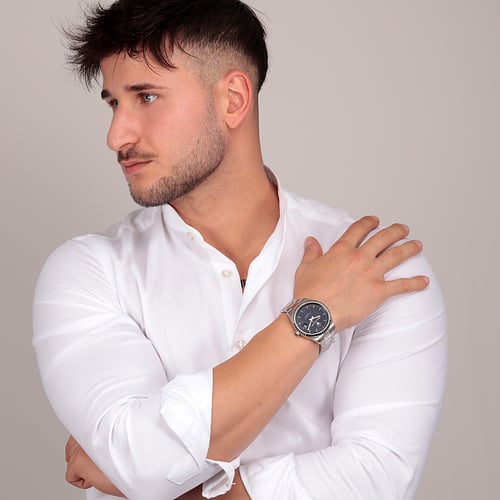 Maserati Competizione – Orologio Uomo Acciaio Silver 43mm