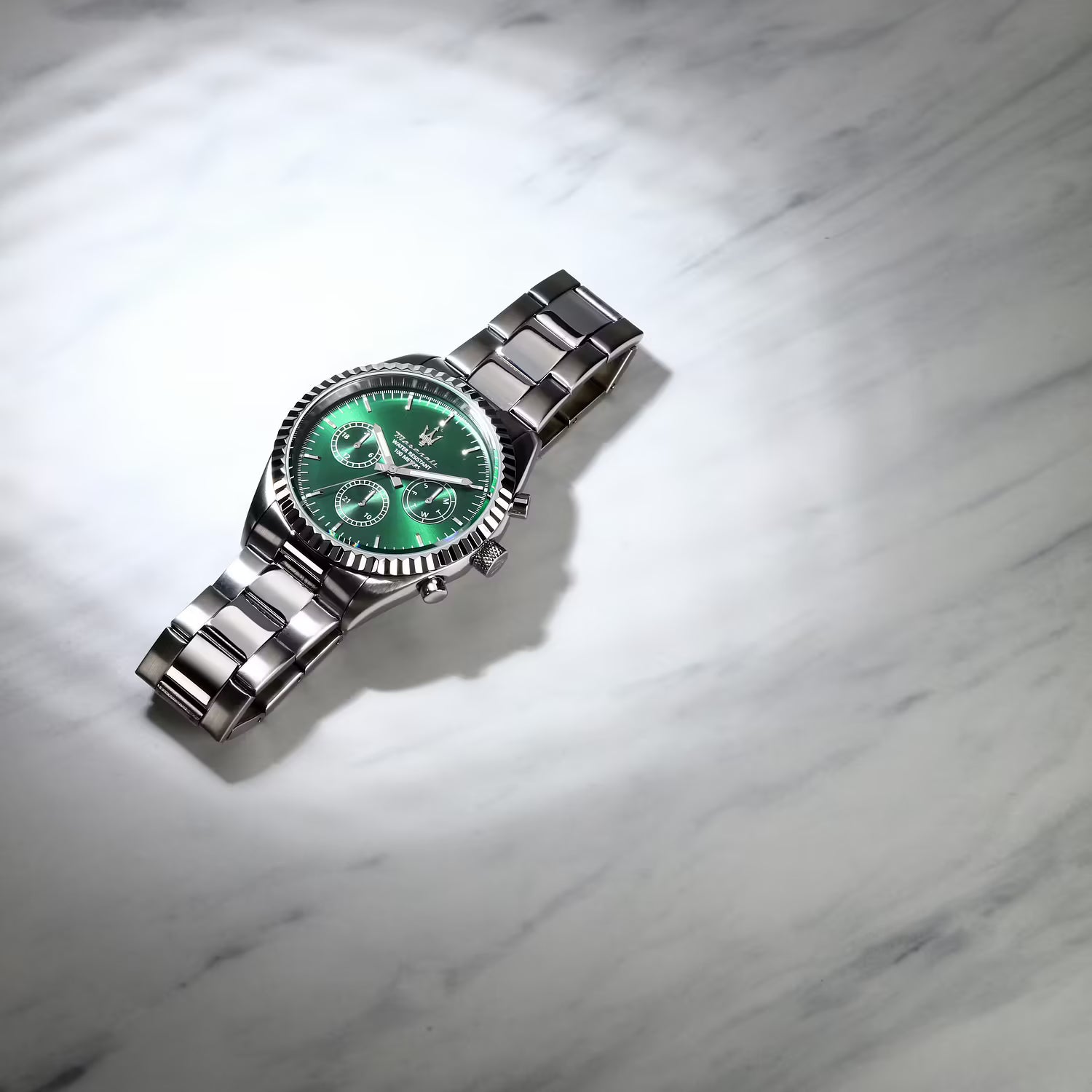 Maserati Competizione – Orologio Uomo Multifunzione Acciaio Silver