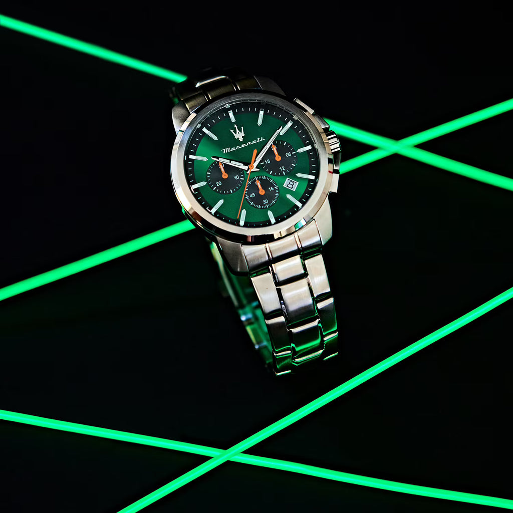Maserati Successo – Orologio Uomo Cronografo Acciaio Silver