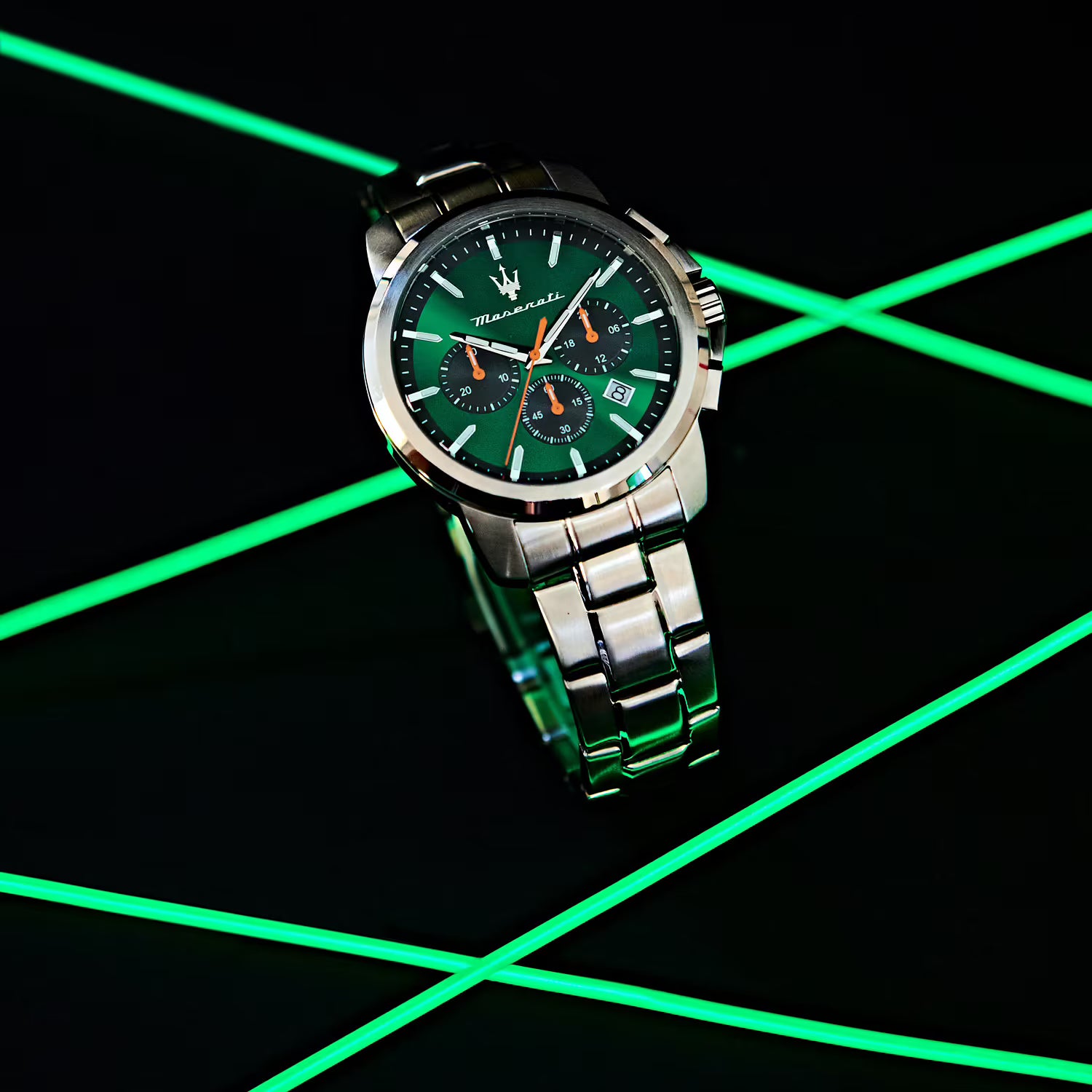 Maserati Successo – Orologio Uomo Cronografo Acciaio Silver