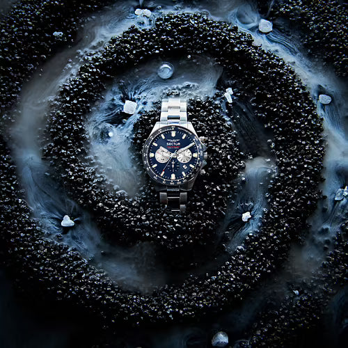 Orologio Cronografo Sector 230 Blu 2 Contatori