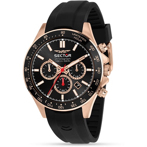 Orologio Cronografo Sector 230 Nero