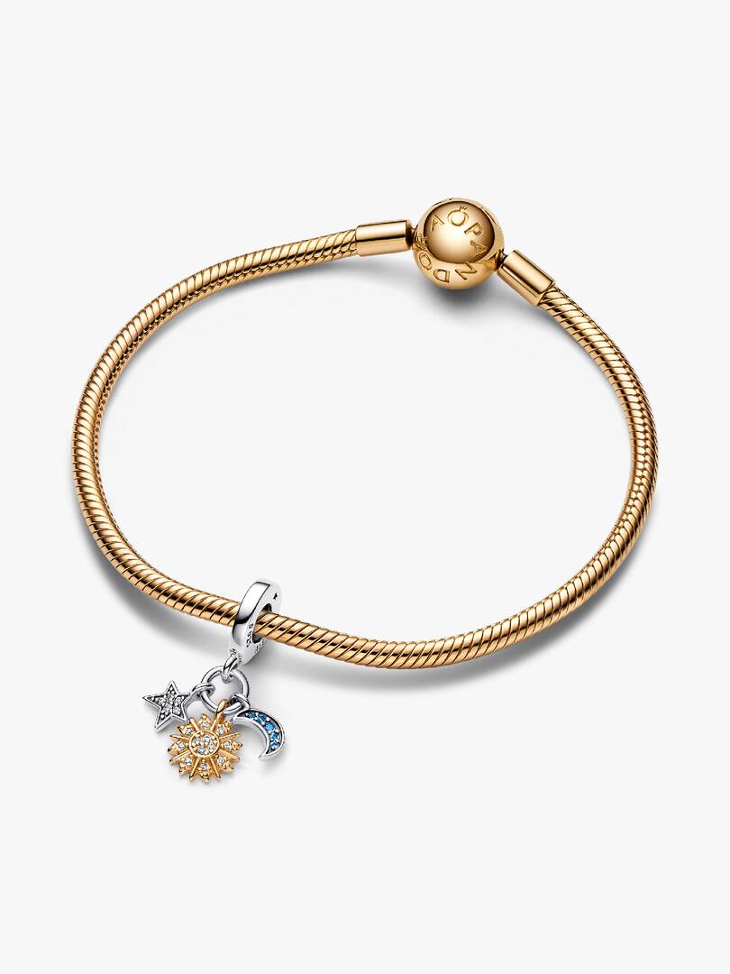 Pandora Charm Pendente Stella, Sole e Luna