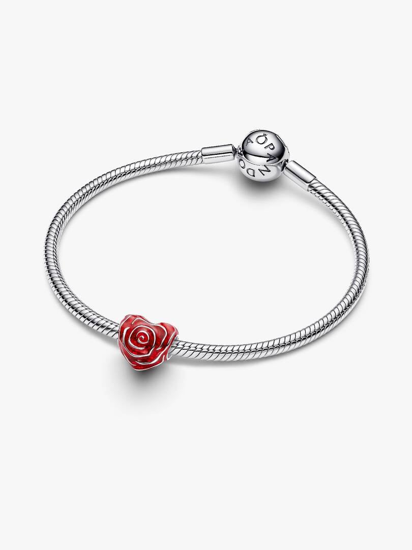 Pandora Charm Cuore Rosa Rossa