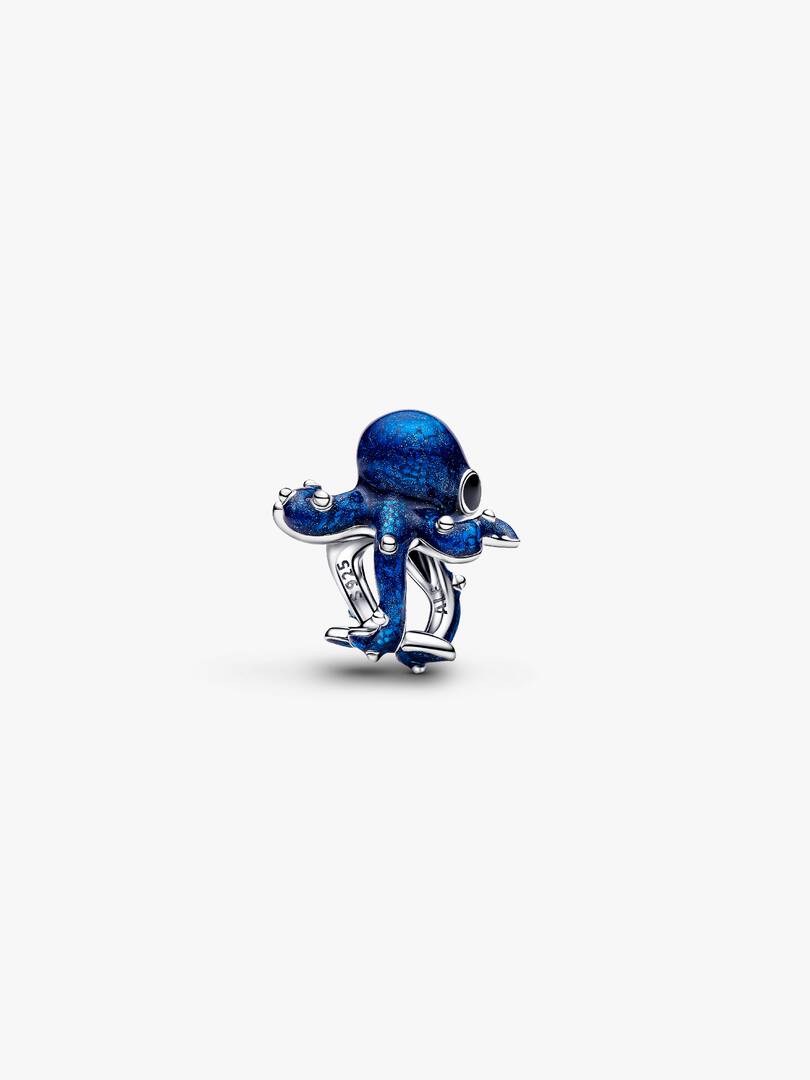 Pandora Charm Polpo Blu