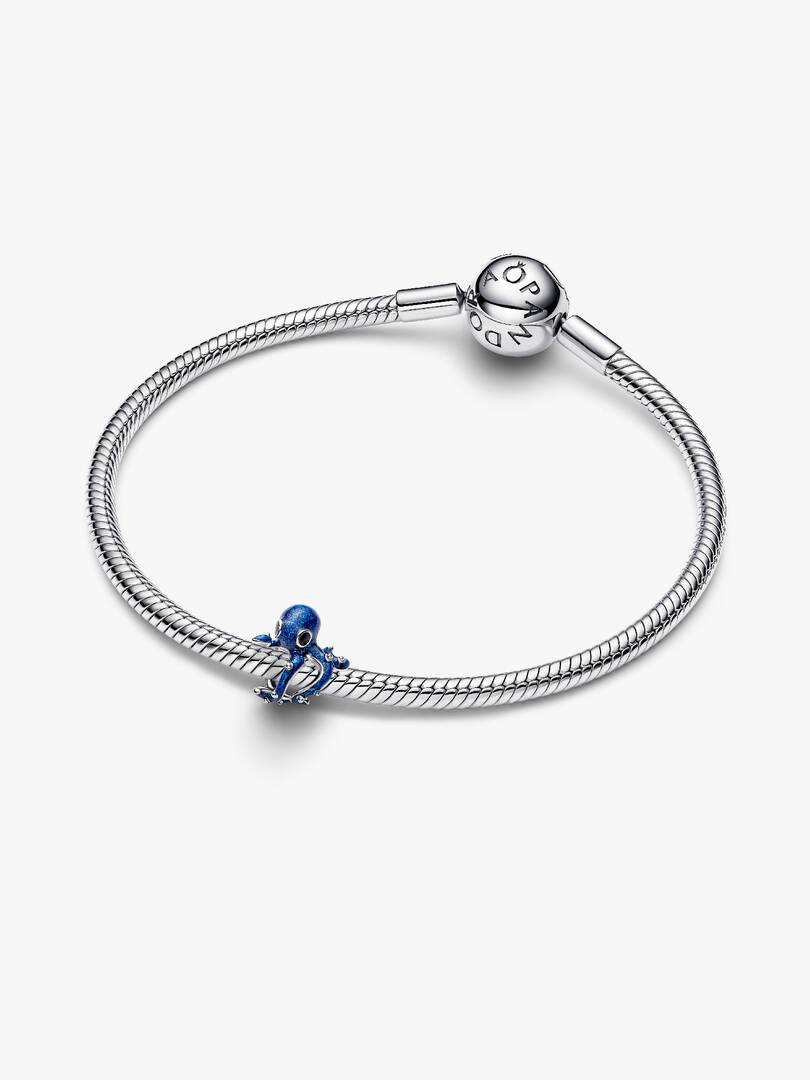 Pandora Charm Polpo Blu