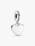 Charm Cuore Pendente da Incidere