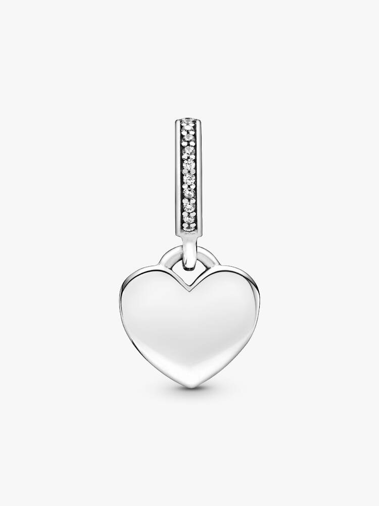 Charm Cuore Pendente da Incidere